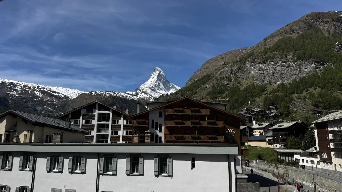 View of the Matterhorn from Zermatt