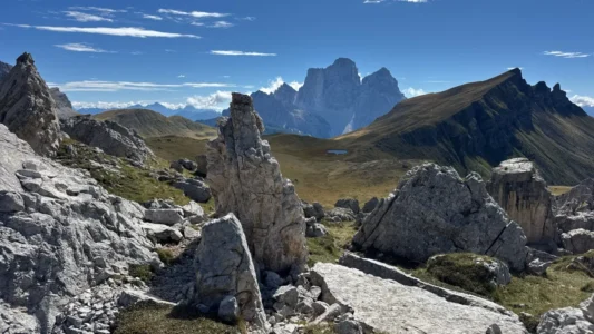 Between Forcella di Gau and Forcella de la Puina