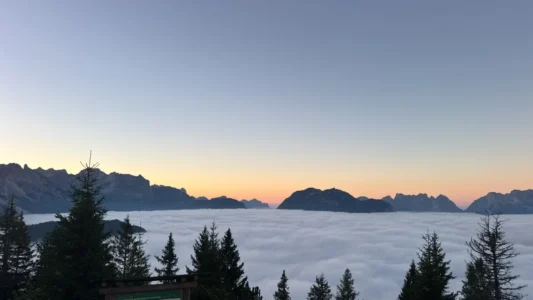 Sunrise at Bruto Carestiato