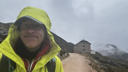 Rainy Day on the way to Sennes hut