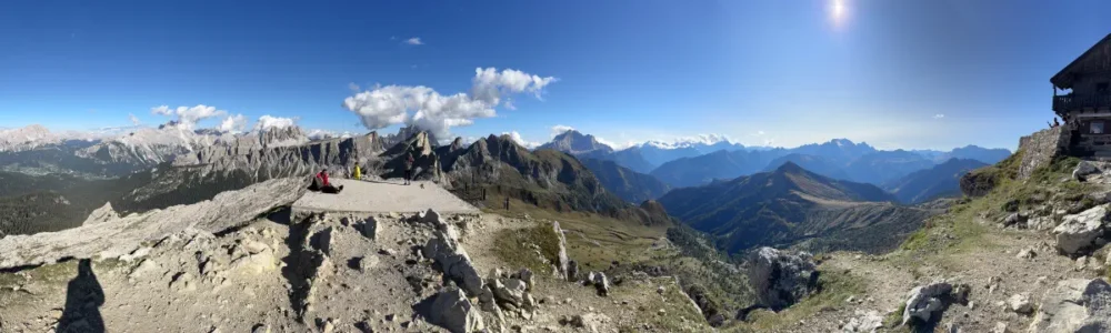 Panorama from Nuvolau