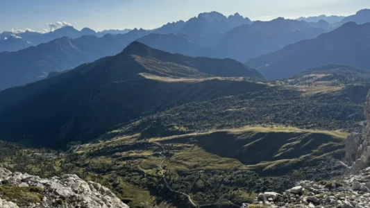 Early evening near Rifugio Nuvolau