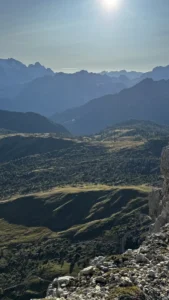 Early evening near Rifugio Nuvolau